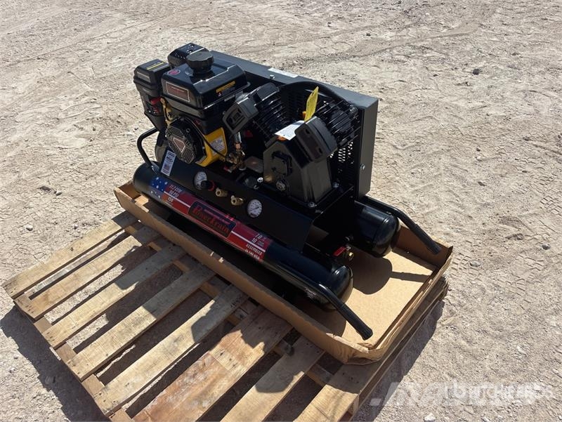 PowerTrain 7 hp Twin Tank Wheelbarrow 11.2 cfm @ 9 Kompresorji