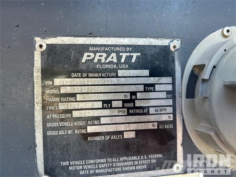 Pratt Industries Duplex Frac Pump Procesapparatuur en machines