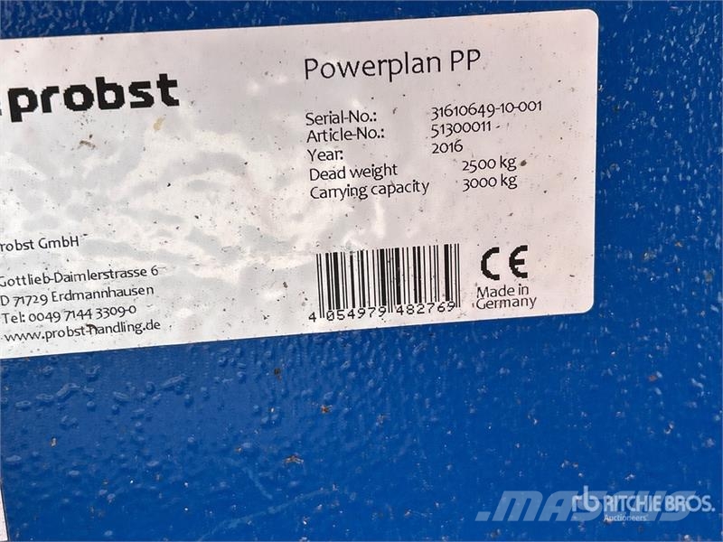 Probst Ultrascreed Power Plan Screeding Machine Asfalteermachine accessoires