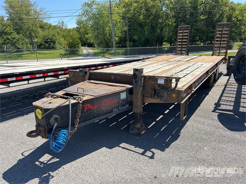 Proline 20 ton 25 ft T/A Equipment Trailer Járműszállító pótkocsik