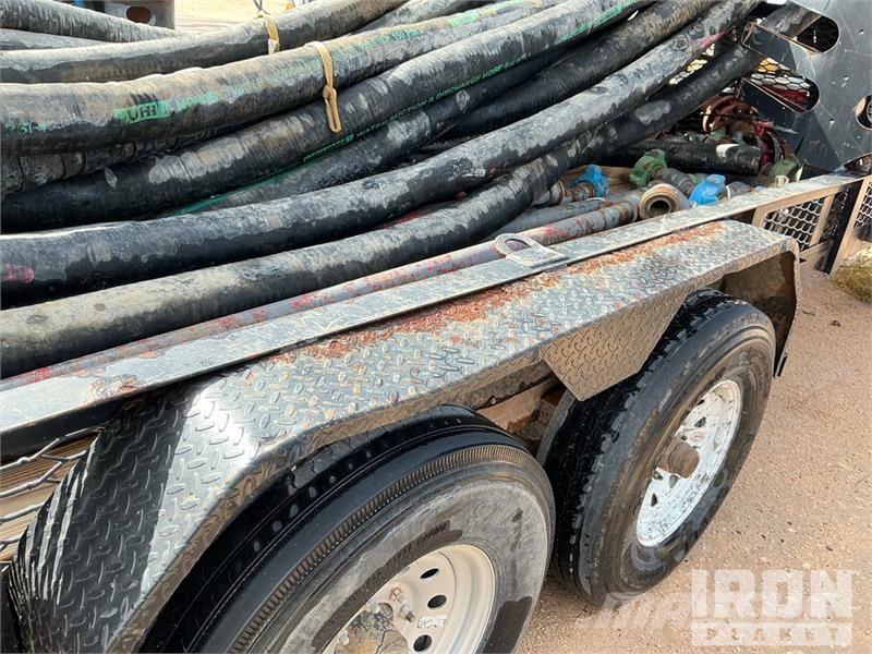  Pull Do Trailers 20 ft T/A Gooseneck Utility Trail Citas piekabes