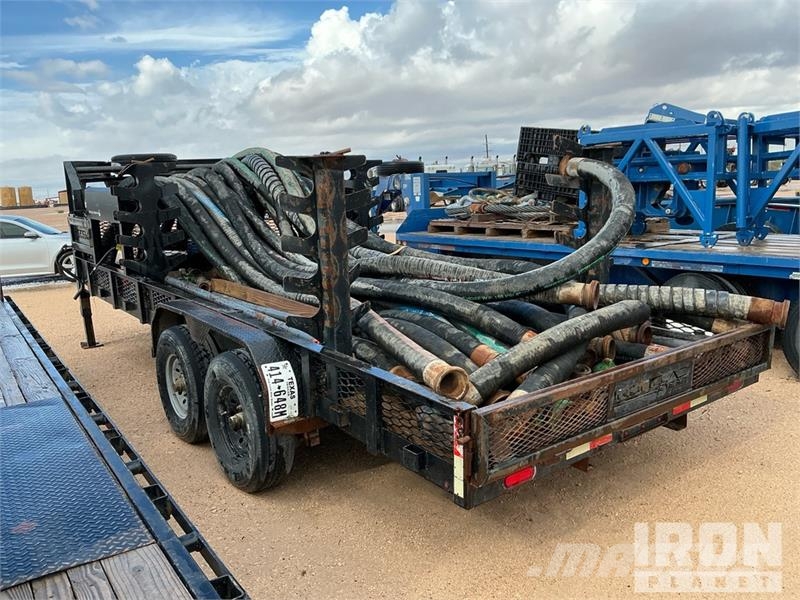  Pull Do Trailers 20 ft T/A Gooseneck Utility Trail Citas piekabes