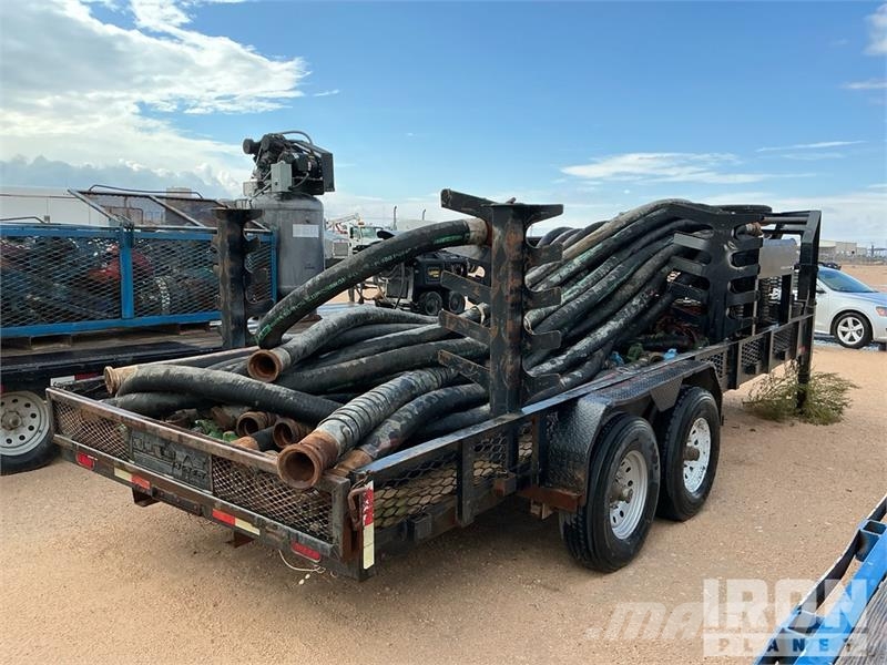  Pull Do Trailers 20 ft T/A Gooseneck Utility Trail Citas piekabes