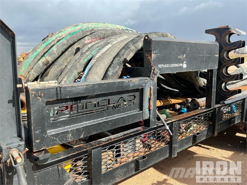  Pull Do Trailers 20 ft T/A Gooseneck Utility Trail Citas piekabes