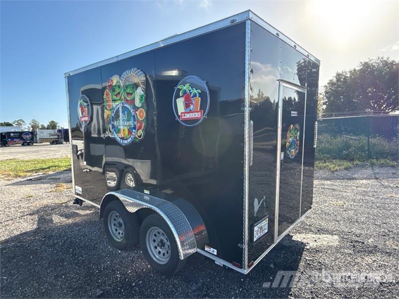  Quality Cargo 12 ft T/A Food Concession Trailer Citas piekabes