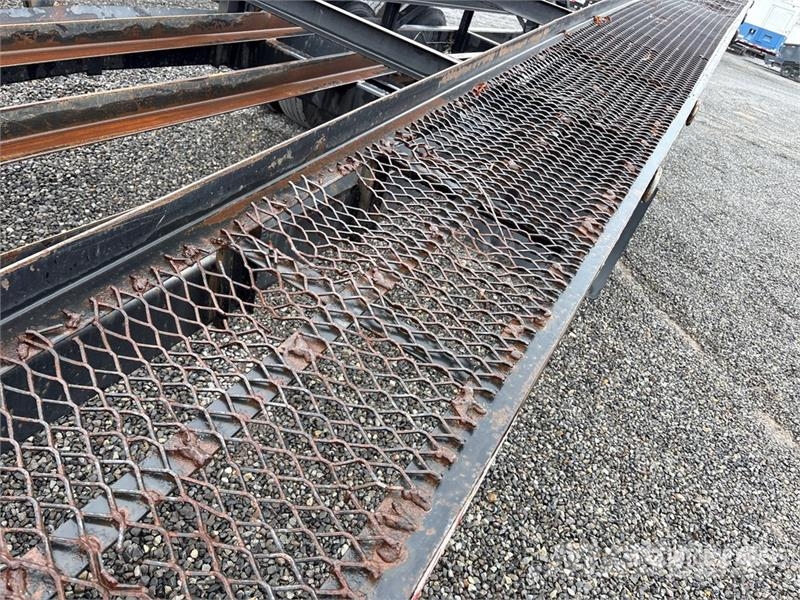  Quality FB T/A 3 Car Open Gooseneck Car Carrier Tr 車両運搬用トレーラー
