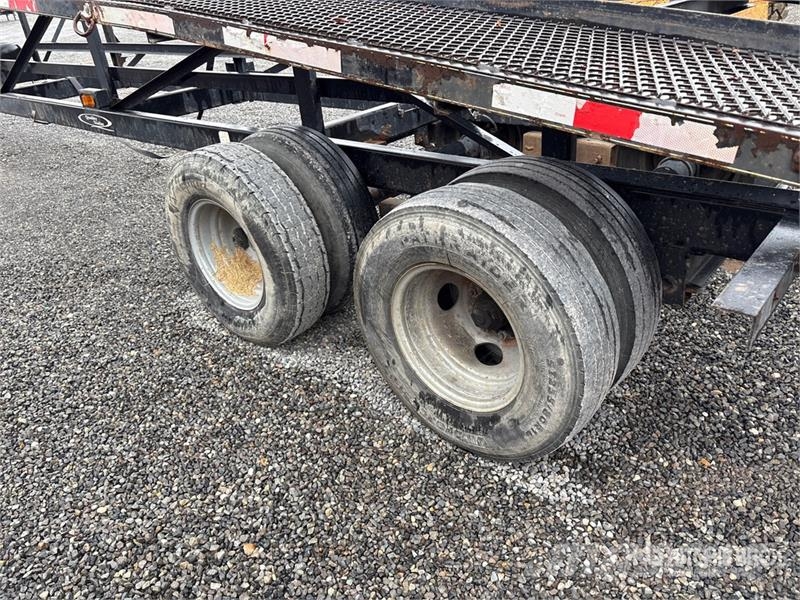  Quality FB T/A 3 Car Open Gooseneck Car Carrier Tr 車両運搬用トレーラー