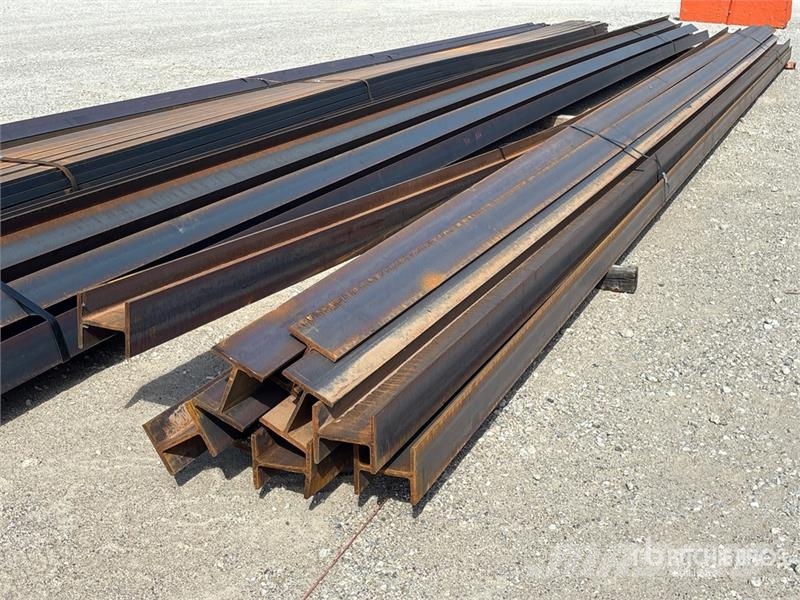 Quantity of (1) Bundle of 6 in x 25 x 40 ft Beams Vintsid, telfrid ja materjaliliftid