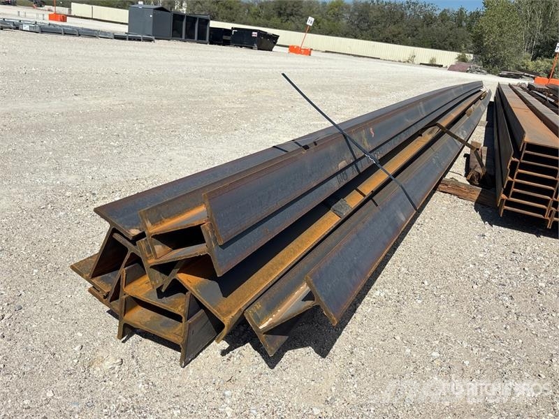 Quantity of (1) Bundle of 8 in x 21 x 50 ft Beams Vitle, dvigala in gradbeni dvižni sistemi