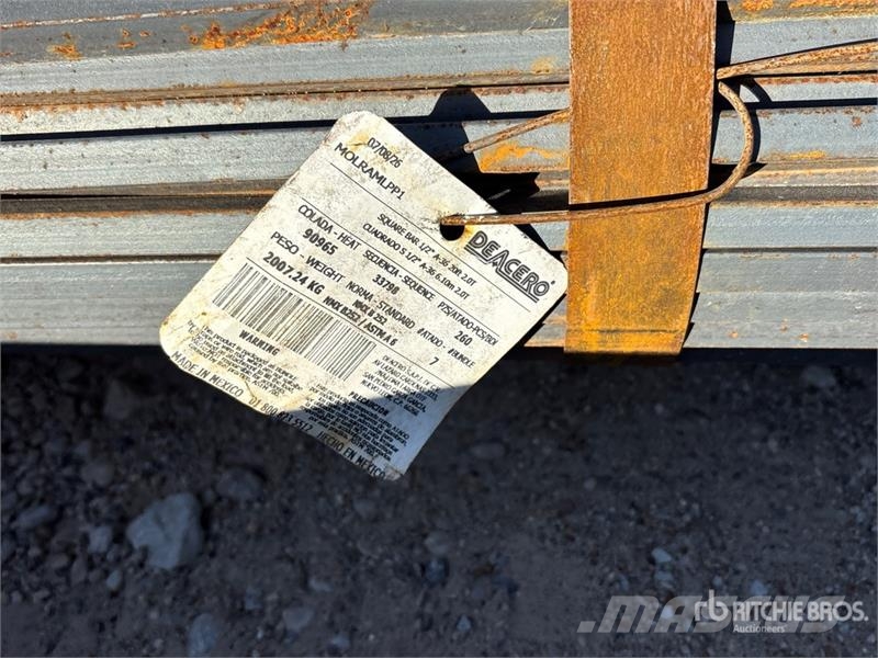  Quantity of (1) Bundle of 1/2 in x 20 ft A-35 2.0T المصاعد والرافعات المادية