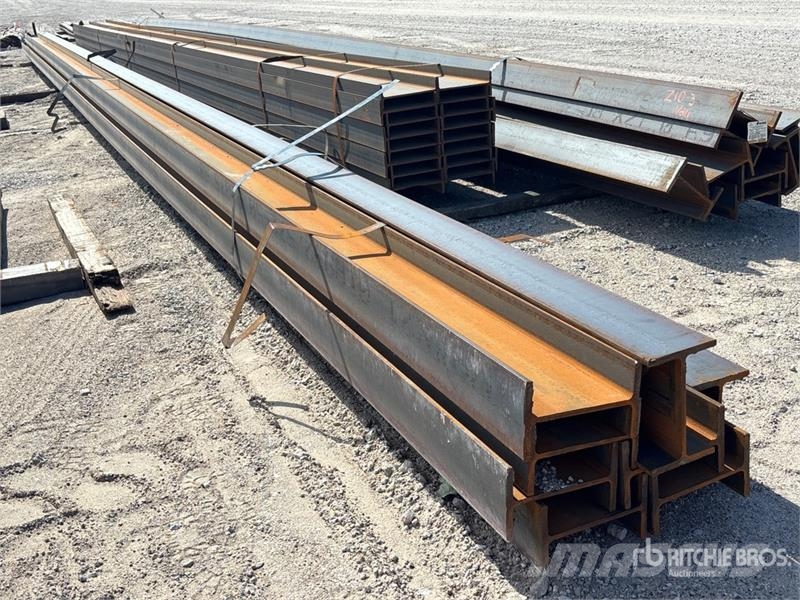 Quantity of (1) Bundle of 8 in x 21 x 50 ft Beams Vitle, dvigala in gradbeni dvižni sistemi