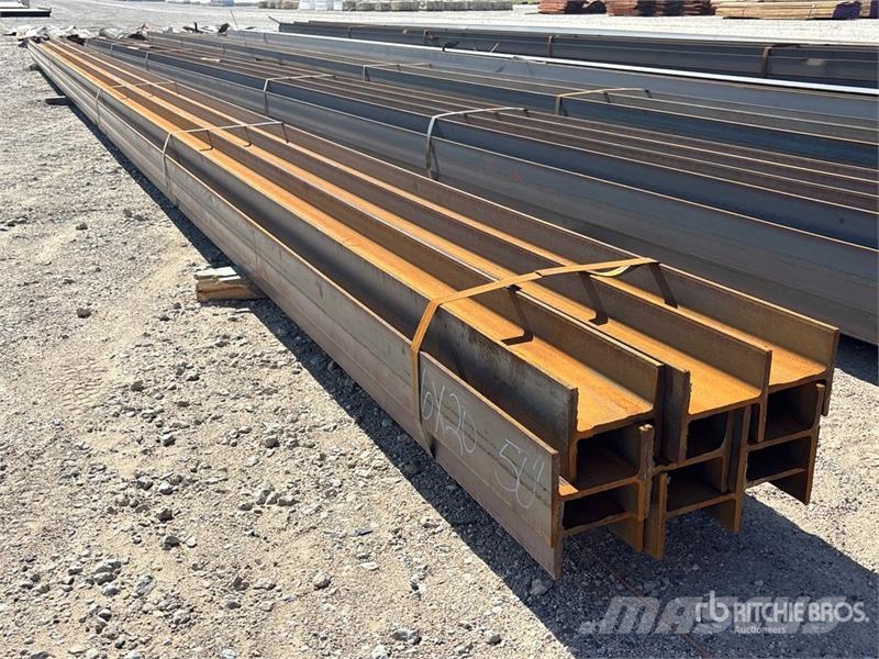 Quantity of (1) Bundle of 6 in x 20 x 50 ft Beams Vintsid, telfrid ja materjaliliftid