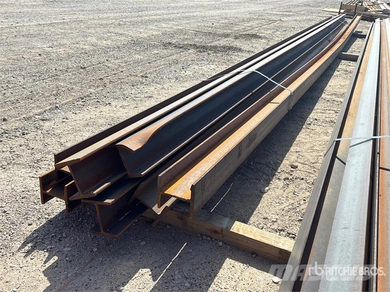 Quantity of (1) Bundle of 6 in x 25 x 40 ft Beams Vintsid, telfrid ja materjaliliftid
