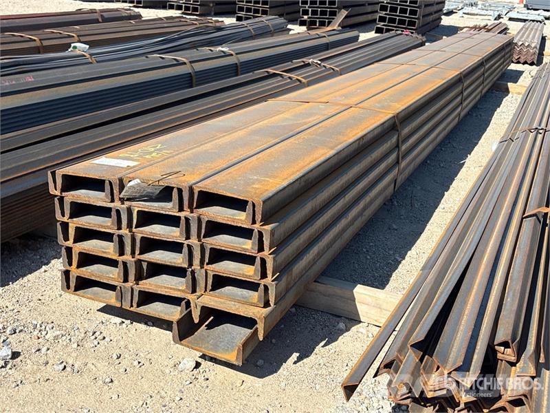 Quantity of (1) Bundle of 6 in x 8.2 x 20 ft Chann Vintsid, telfrid ja materjaliliftid