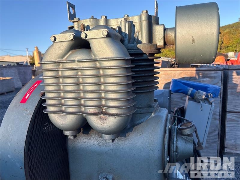 Quantity of (1) Skid-Mounted Electric 120 gal Air Compresseur