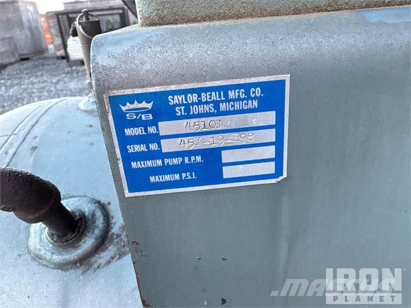 Quantity of (1) Skid-Mounted Electric 120 gal Air Compresseur