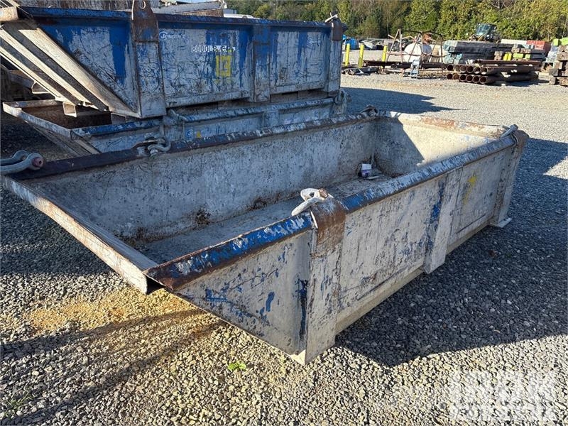  Quantity of (1) Skip Pans 3 ft x 4 ft x 10 ft Outros componentes