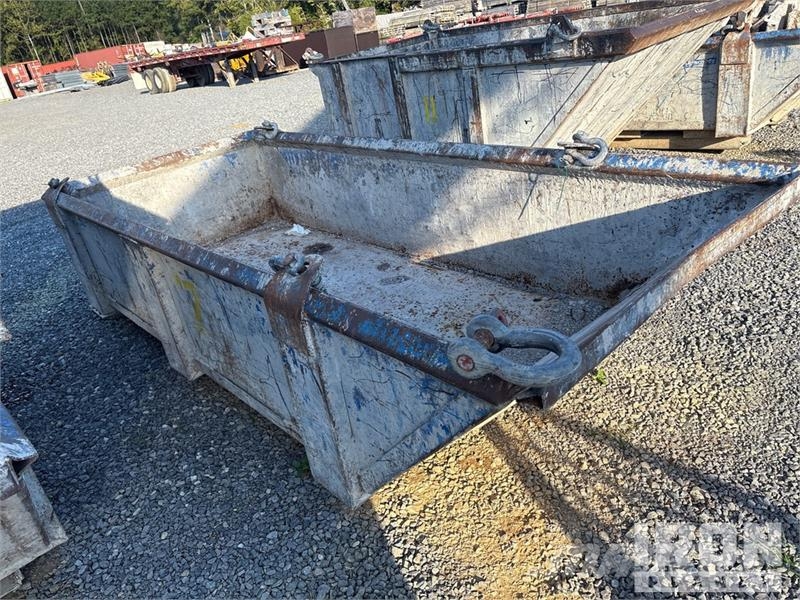  Quantity of (1) Skip Pans 3 ft x 4 ft x 10 ft Outros componentes