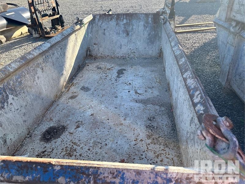  Quantity of (1) Skip Pans 3 ft x 4 ft x 10 ft Outros componentes