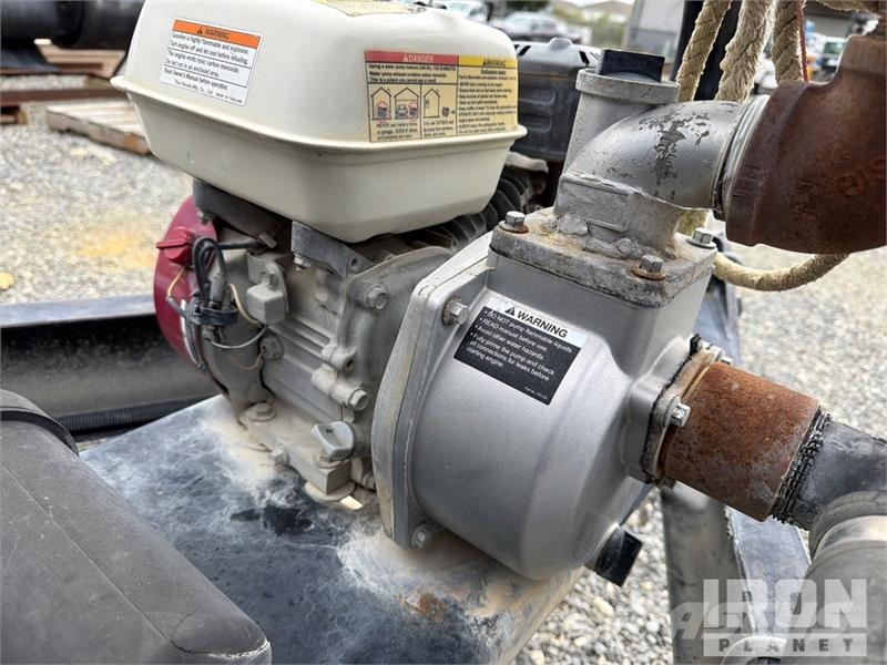 Quantity of (1) Water Buffalo 500 gal Trailer Moun Kütusemahutid