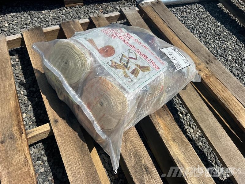 Quantity of (10) 2.4 in x 33 ft Yellow Heavy Duty Other components
