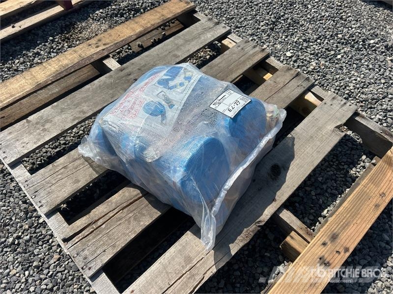  Quantity of (10) 2.4 in x 33 ft Blue Heavy Duty Ra Other components