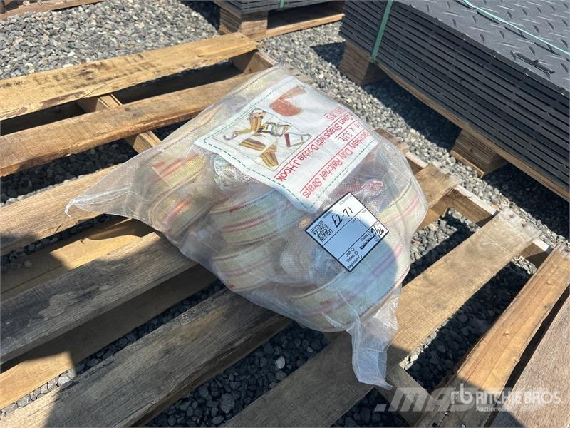 Quantity of (10) 2.4 in x 33 ft Yellow Heavy Duty Other components