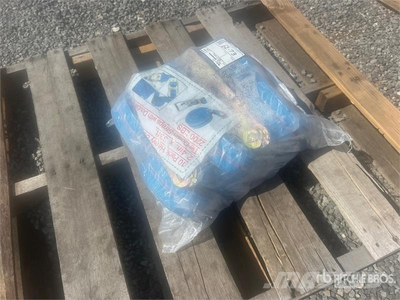  Quantity of (10) 2.4 in x 33 ft Blue Heavy Duty Ra Other components