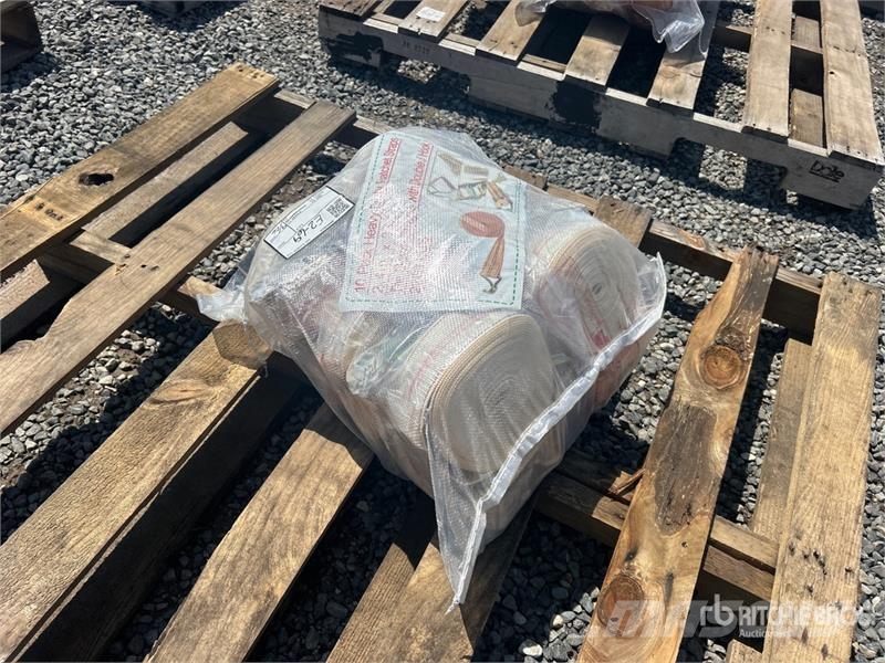 Quantity of (10) 2.4 in x 33 ft Yellow Heavy Duty Other components