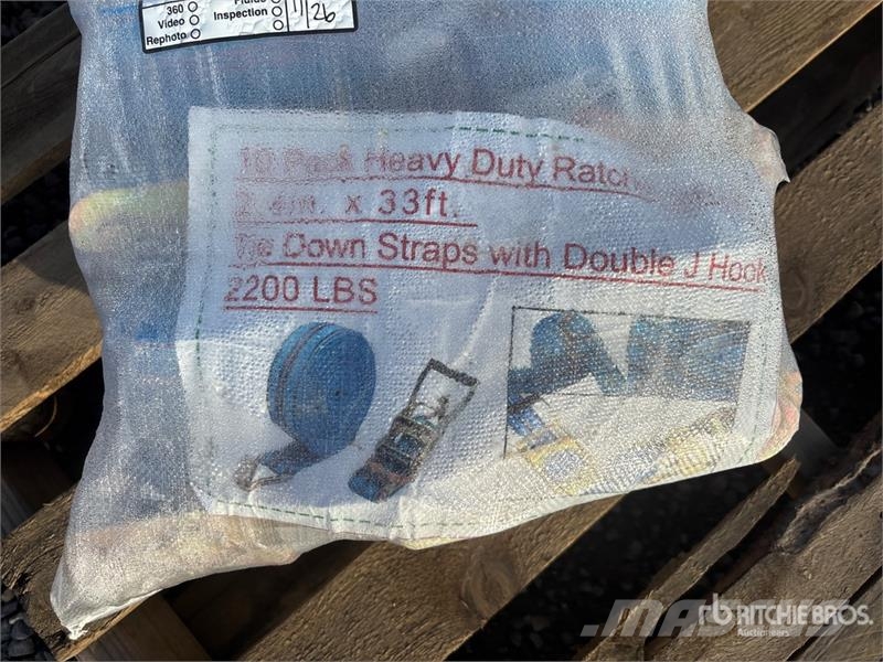 Quantity of (10) 2.4 in x 33 ft Blue Pack Heavy Du Other components