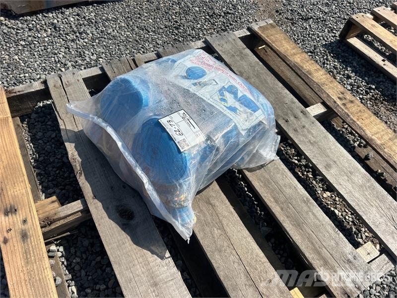  Quantity of (10) 2.4 in x 33 ft Blue Heavy Duty Ra Other components