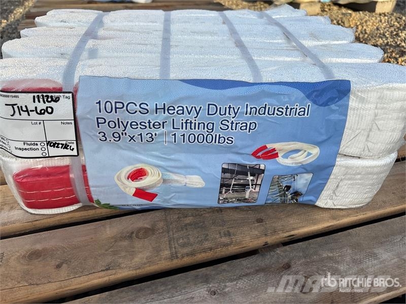 Quantity of (10) 3.9 in x 13 ft Heavy Duty Industr Andet tilbehør