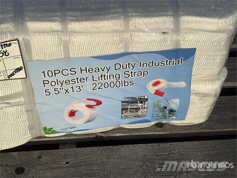  Quantity of (10) 5.5 in x 13 ft Heavy Duty Industr Other components
