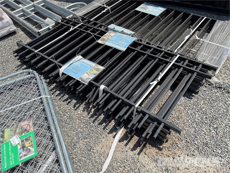  Quantity of (10) 7.9 ft x 3.8 ft Galvanized Steel  Fencing equipment