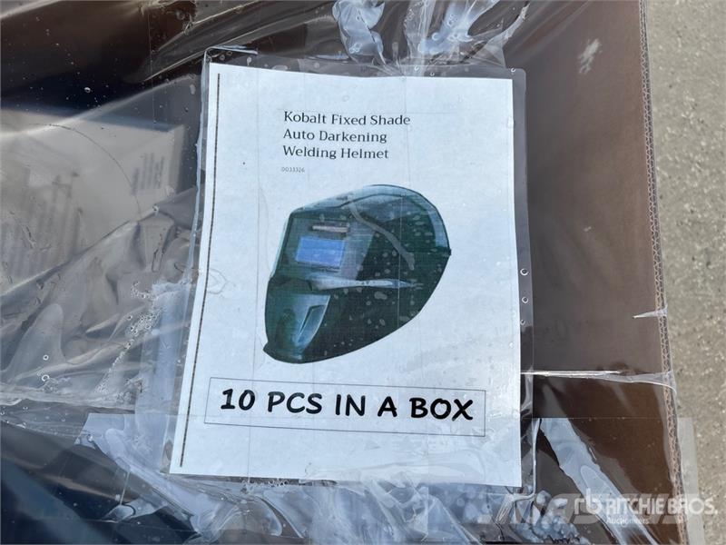 Quantity of (10) Kobalt Fixed Shade Auto Darkening Other components