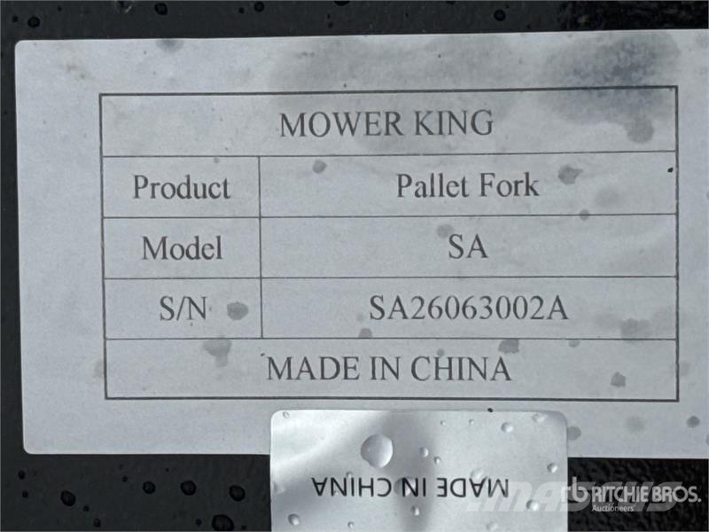 Quantity of (10) Mower King SA 48 in Skid Steer F Garfos