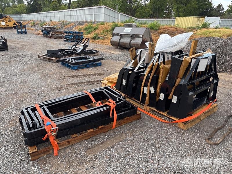 Quantity of (10) Mower King SAII100 48 in Skid St Forks