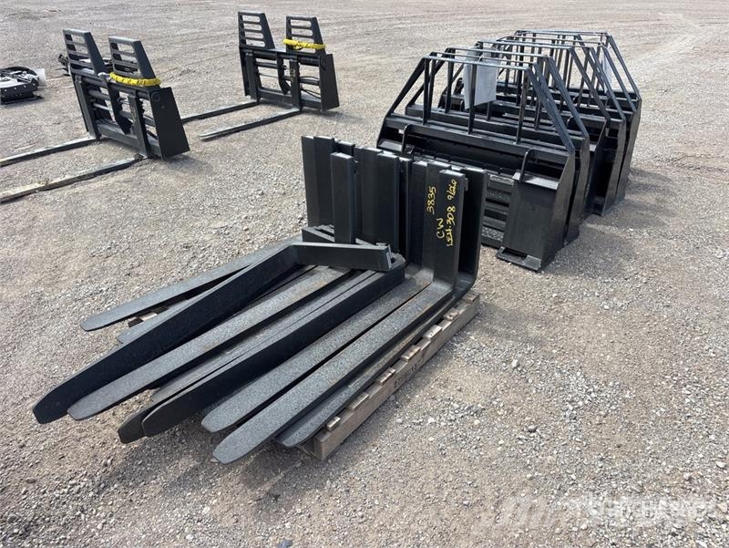 Quantity of (10) Mower King SA 48 in Skid Steer F Garfos
