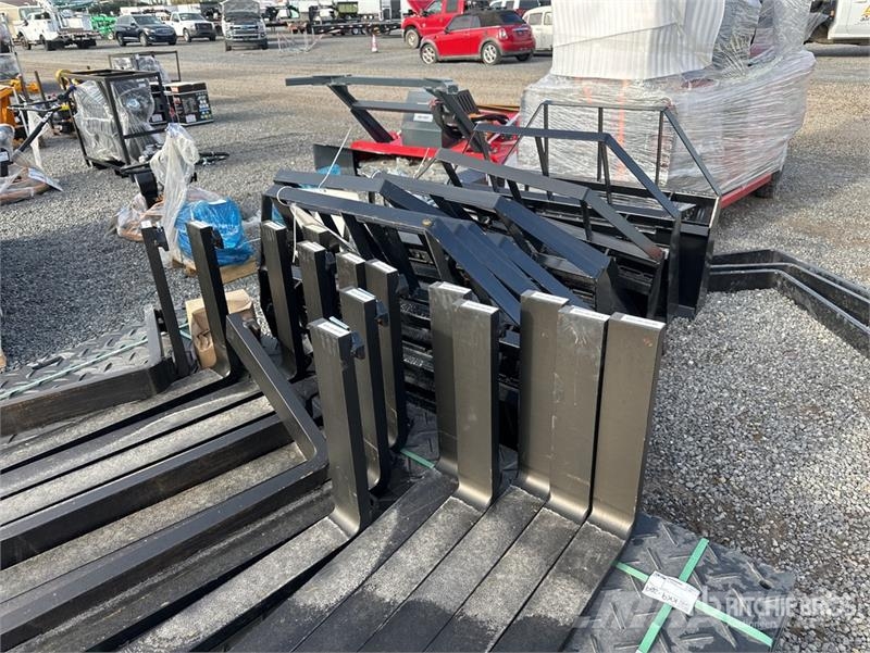  Quantity of (10)  Mower King SAII100 48 in Skid St Forks