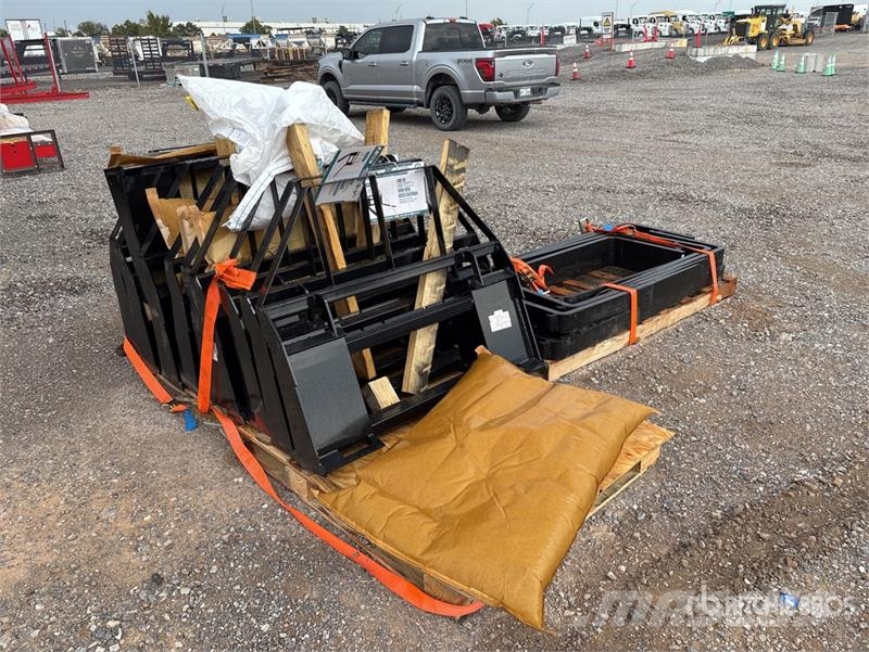 Quantity of (10) Mower King SAII100 48 in Skid St Forks
