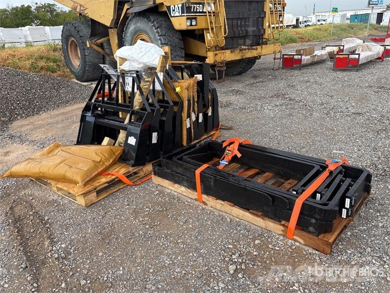 Quantity of (10) Mower King SAII100 48 in Skid St Forks