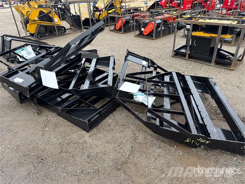Quantity of (10) Mower King SA 48 in Skid Steer F Garfos