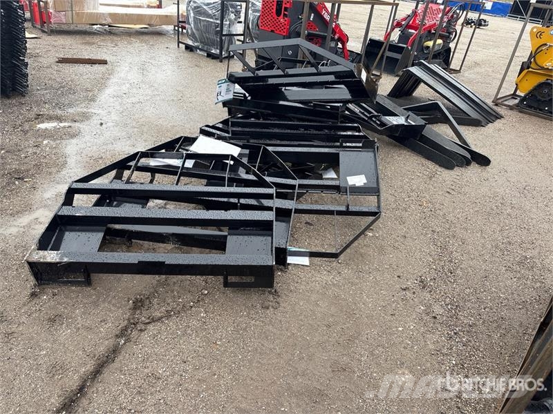 Quantity of (10) Mower King SA 48 in Skid Steer F Garfos