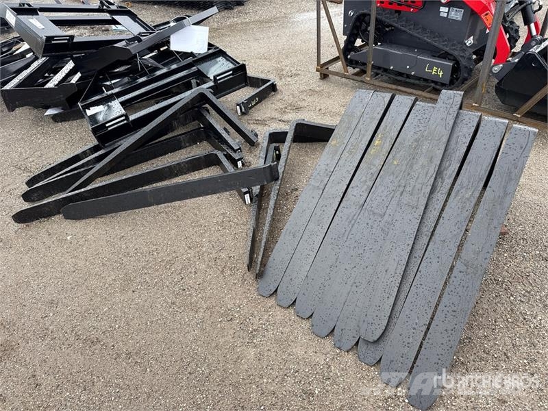Quantity of (10) Mower King SA 48 in Skid Steer F Garfos