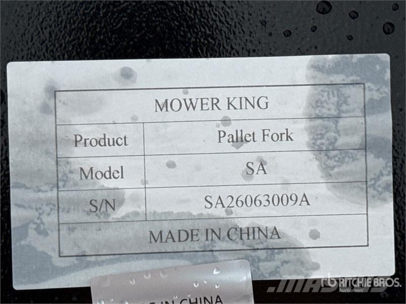 Quantity of (10) Mower King SA 48 in Skid Steer F Garfos