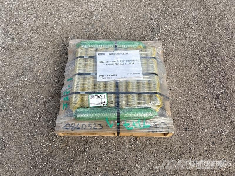  Quantity of (10) Teran 0860523 Bucket Pin - Fits C مكونات أخرى