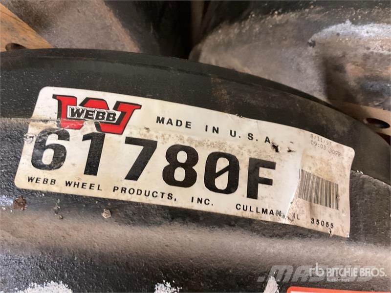 Quantity of (10) Unused Webb 61780F Brake Drums Otros componentes