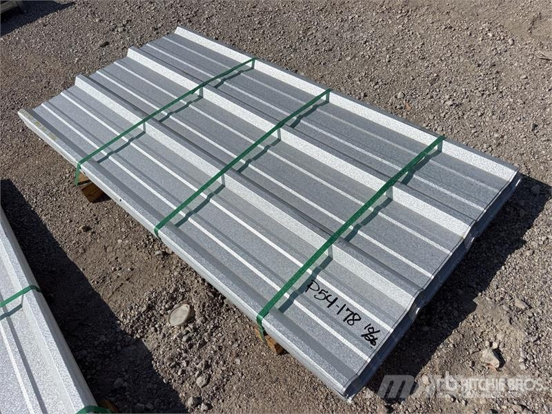 Quantity of (100) Kit Containers 6 ft Steel R Pan Pacēlāji, vinčas un materiālu lifti