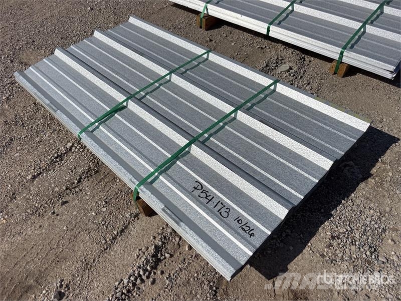  Quantity of (100)  Kit Containers 6 ft Steel R Pan Pacēlāji, vinčas un materiālu lifti