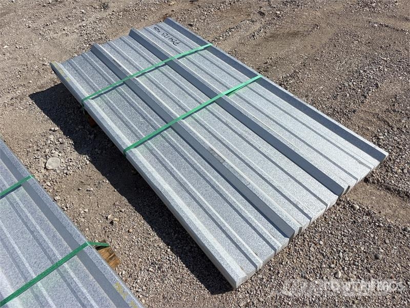  Quantity of (100)  Kit Containers 6 ft Steel R Pan Pacēlāji, vinčas un materiālu lifti